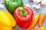 Pepper Fresh Vegetable Stock Photo