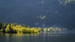 Scenic View Of Hallstatt Lake Stock Photo