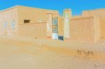 Entrance To The House In Sudanese Village Stock Photo