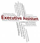 Executive Assistant Meaning Senior Manager And Principal Stock Photo