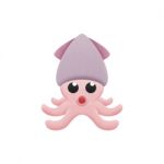 Octopus Cartoon Is Animal In Underwater To Sea Stock Photo