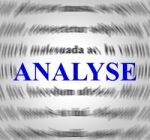 Analyse Definition Represents Data Analytics And Analysis Stock Photo