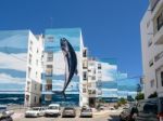 Estepona, Andalucia/spain - May 5 : Fishing Day Mural By Jose Fe Stock Photo