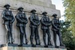 London - November 3 : The Guards Memorial In London On November Stock Photo