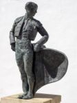 Ronda, Andalucia/spain - May 8 : Statue Of Cayetano Ordonez "el Stock Photo