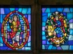 Stained Glass Windows By  Marguerite Douglas_thompson At Michelh Stock Photo