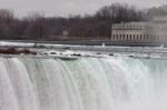 Powerful Niagara And Amazing Waterfall Stock Photo