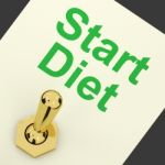 Start Diet Switch Stock Photo