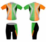 Low Poly Colors Sports T-shirt Stock Photo