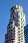 Los Angeles, California/usa - July 28 : Skyscraper In The Financ Stock Photo