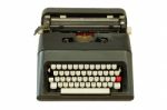 Old Typewriter Stock Photo