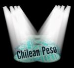 Chilean Peso Means Foreign Exchange And Coin Stock Photo