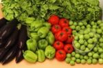 Fruits And Vegetables Stock Photo