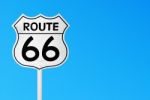 Route 66 Sign Stock Photo