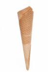 Empty Icecream Cone Stock Photo