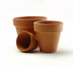 Terracotta Pots Stock Photo