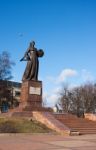 Monument Mother Motherland In Kaliningrad Stock Photo