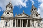 View Of St Paul's Cathedral Stock Photo