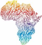 Abstract Africa In A Tiger Camouflage Stock Photo