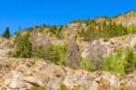 Rocky Mountains In Colorado Stock Photo