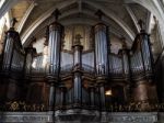 Organ In The Cathedral Of St Andrew In Bordeaux Stock Photo
