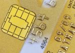 Gold Credit Card Stock Photo