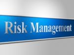 Risk Management Shows Directors Unsafe And Risks Stock Photo