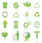 Recycle Icons Stock Photo