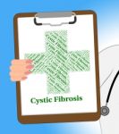 Cystic Fibrosis Indicates Gastroenteritis Illness And Attack Stock Photo