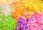 Colorful Thai Dessert Stock Photo