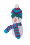 Snowman Decoration Stock Photo