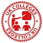 Uk Colleges Shows United Kingdom And Britain Stock Photo
