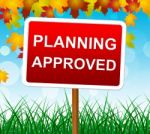 Planning Approved Means Missions Assured And Goals Stock Photo