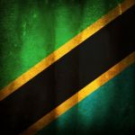 Old Grunge Flag Of Tanzania Stock Photo