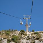 Benalmadena, Andalucia/spain - July 7 : Cable Car To Mount Calam Stock Photo
