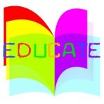 Educate Education Indicates Study Learn And Training Stock Photo