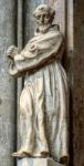 Statue In St Stephans Cathedral In Vienna Stock Photo