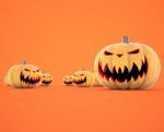 Halloween Pumpkins Stock Photo