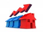 Increasing Home Sale Stock Photo