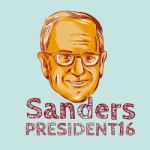 Bernie Sanders President 2016 Stock Photo