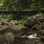 Natural Bridge Creek Stock Photo
