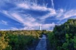 View Of Bruny Island Lighthouse Stock Photo