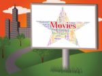 Movies Star Represents Motion Picture And Entertainment Stock Photo