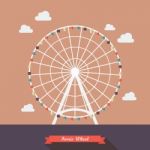 Ferris Wheel  Illustration Stock Photo