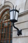 British City Lamp Stock Photo