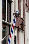Barbershop Pole Stock Photo
