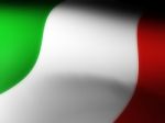 Italy Flag Stock Photo