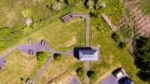 Aerial View Of A Park Stock Photo