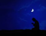 Muslim Praying Stock Photo