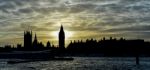 Big Ben During Sunset, London, Uk Stock Photo